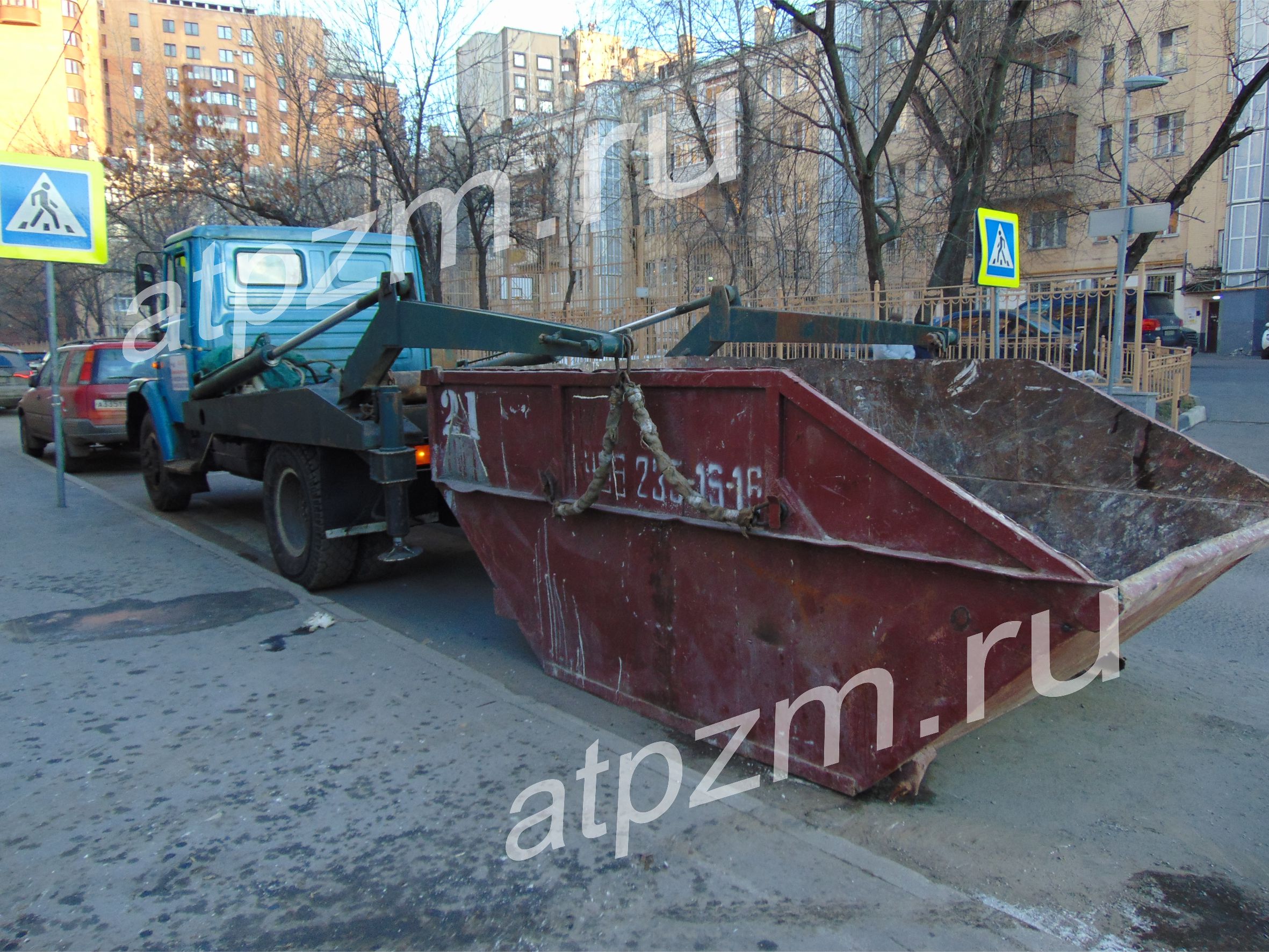 Вывоз мусора в ЦАО